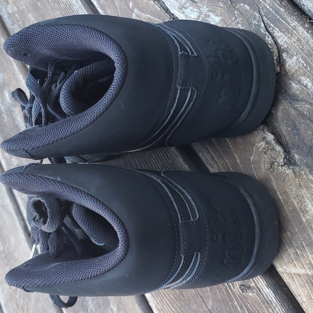 NIKE EBERNON MID TRIPLE BLACK HI-TOP SHOES sz 11 MEN'S SNEAKERS - Picture 6 of 9